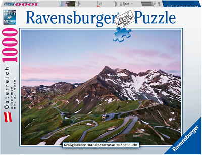 1000 Teile Ravensburger Puzzle Österreich Großglockner Hochalpenstraße 88195