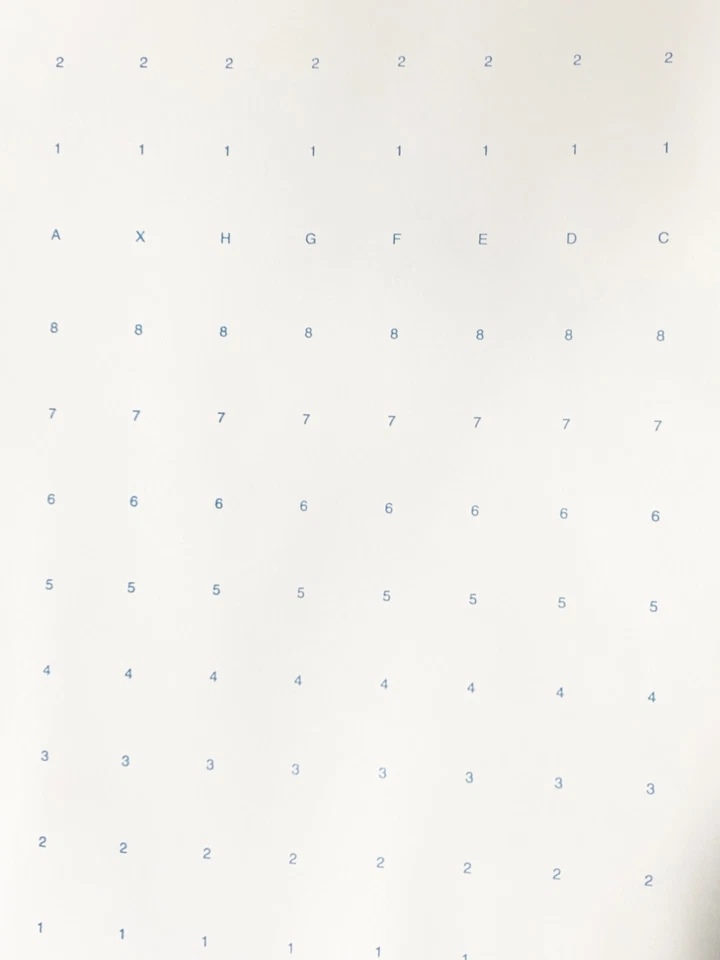 Roll of Dotted Alpha Numeric Marking Paper – 45" x 10 Yards High-Quality Marking - Image 3 of 4