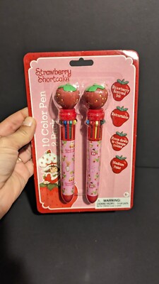 Strawberry Shortcake 2 Pack Multi-colored Pen With Scented Ink