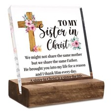 Christian Sister Gift for Women - Sister in Christ Gifts, Christian Gift for ...