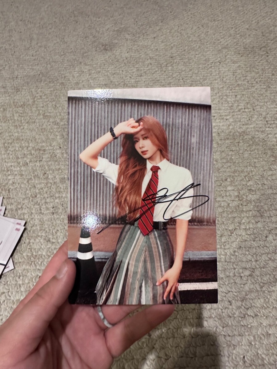 【新】【バラ売⭕️】TWICE STRATEGY 直筆サインポストカード付セット TWICE 直筆サイン「STRATEGY」Step 2 ver.CDの通販 by てでぃ@プロフ