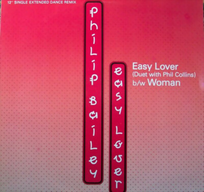 Phil Collins Philip Bailey  Easy Lover (Extended Dance) 12'' Vinyl Maxisingle