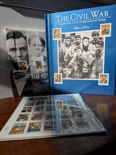MINT: The Civil War A Collection Of U.S. Commemorative Stamps And Book 1861-1865