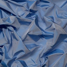 Cornflower Blue Iridescent 100 Silk Taffeta Fabric 54" W, By The Yard TS-7031