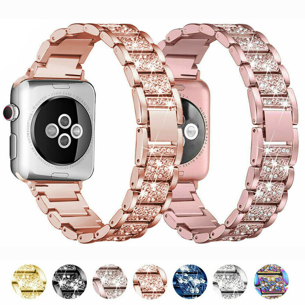Diamond Bling Strap Wrist Band iWatch For Apple Watch SE  Ultra