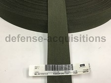1.5 INCH MilSpec Military Webbing MIL-W-17337 C/2 RANGER GREEN Per Yard