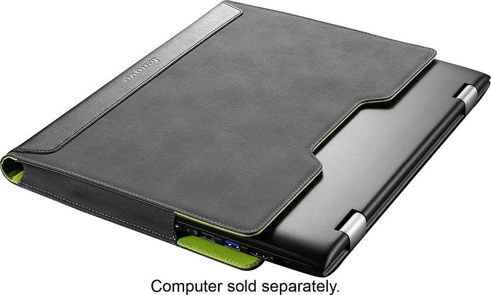 Lenovo 11 Inch Laptop Sleeve - Flex 11" Slot-in Sleeve Laptop Case, Grey - Image 2 of 4