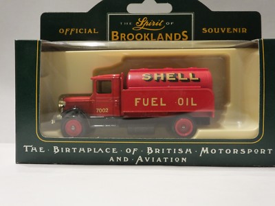 LLEDO LP42 008 1934 MACK TANKER - SHELL FUEL OIL - SPIRIT OF BROOKLANDS #39