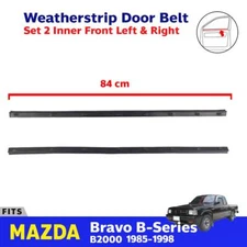 2x Inner Weatherstrip Door Belt Fits Mazda B-Series 2D B2000 B2200 B2600 1985-98