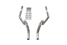 64-72 Gm A Body Car 2.5 Dual Exhaust Kit No Muffler Rear Exit No Tip