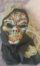 Bloody Zombie Ghoul Creepy Mask Adult Scary Halloween Costume Decoration