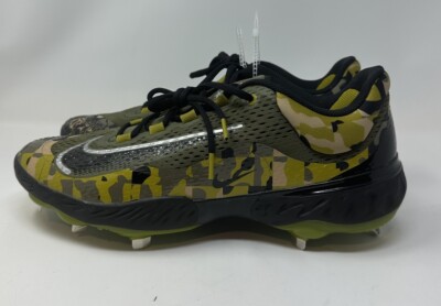 Nike Men\'s Sizes Alpha Huarache Elite 4 Low Military Camo Baseball Cleats RARE Nike Air Alpha Huarache Elite 4 Military Armed Forces Day  main image 2