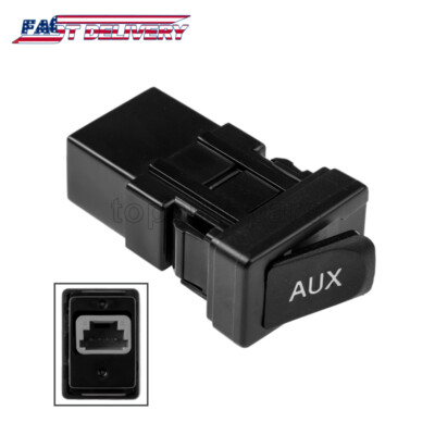 For SELECT TOYOTA AUXILIARY STEREO JACK ADAPTER 86190-53010 86190-06010 AUX