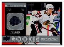 2021-22 Upper Deck - Silver Foil #RR-11 Pius Suter Rookie Retrospective