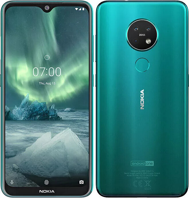 ★Nokia 7.2 Dual SIM Original Unlocked Nokia 7.2 Single/Dual SIM 4G LTE 64/128GB ROM