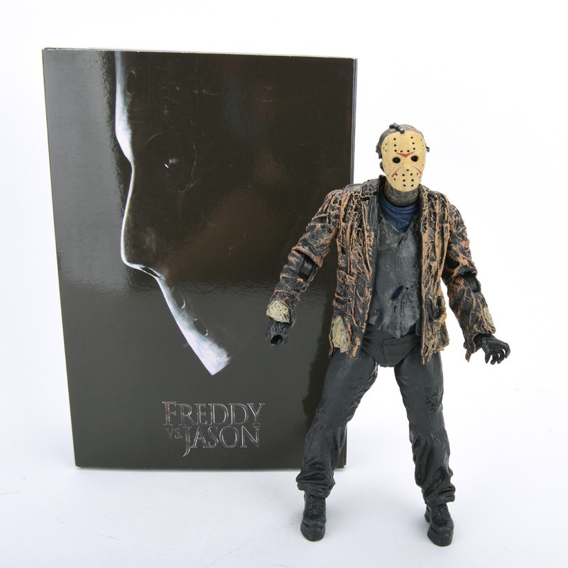Freddy Krueger vs Jason Voorhees Ultimate w/Accessories 7" Action Figure Toy Box