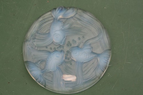 DESSOUS DE PLAT Art Deco Verre Opaque Verlys Ovale EUR 19,00 - FR DESSOUS DE PLAT Art Deco Verre Opaque Verlys Ovale EUR 19,00 - FR
