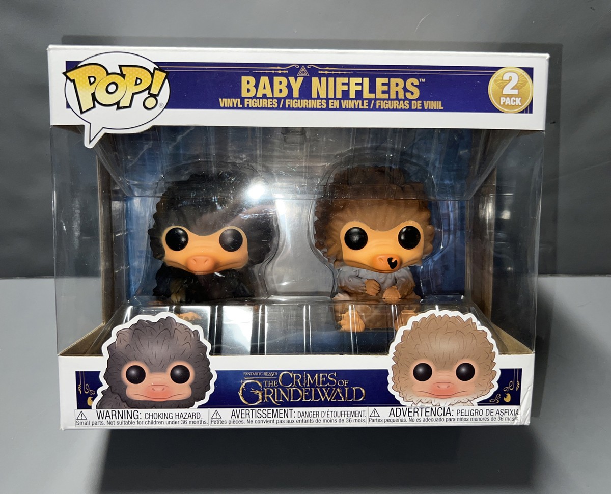 Funko Pop Fantastic Beasts : Baby Niffler 2-Pack - Brown And Tan