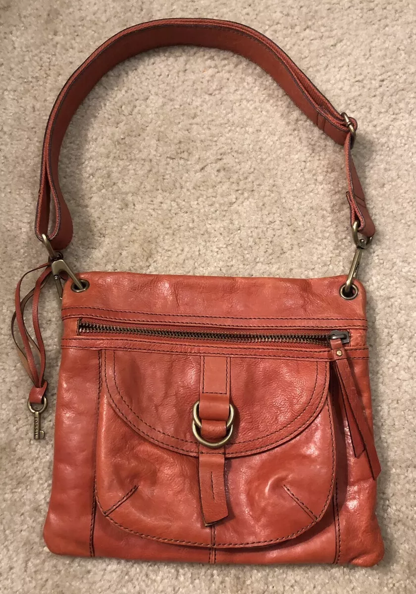 Orange 2025 fossil purse