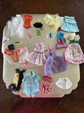 Vintage Barbie And Others Clothing 32 Pc Lot Swimsuits Dresses Etc