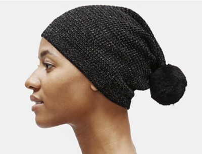 NWT EILEEN FISHER MERINO SPARKLE HAT IN RESPONSIBLE WOOL  display picture 3