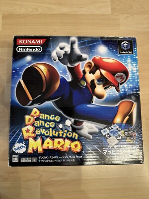 GameCube Dance Dance Revolution with Mario nur Software JAPAN mit OVP Neuware