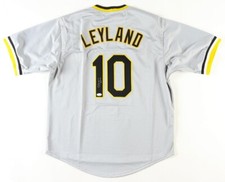Jim Leyland Signed Pirates Jersey Inscribed 