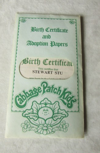 CABBAGE PATCH KIDS DOLL 'STUART STU'  W/PAPERS, KT FACTORY. NEVER PLAYED WITH - Picture 5 of 6