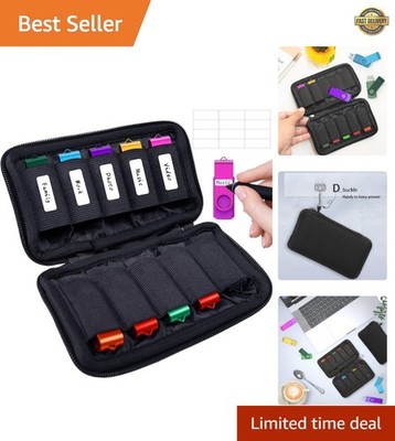 Flash Drive Case, USB Drive Holder, Storage Bag for Thumb Drive, Light Weight...