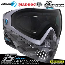 Maddog Dye i5 Thermal Anti-Fog Paintball Airsoft Mask CB Urban Camo Grey Camo