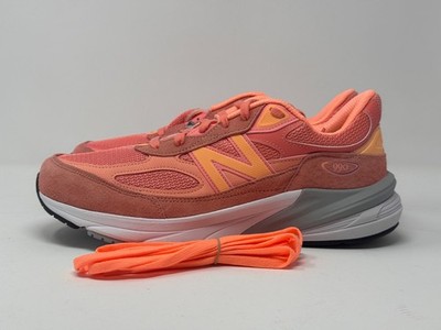 New Balance 990 Made in USA Men's Shoes Sunrise Rose/White u990-sr6