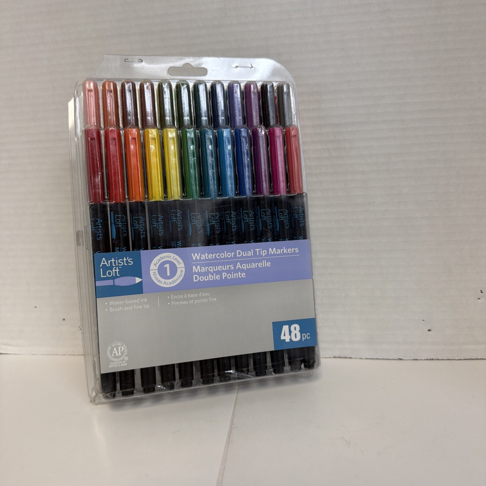 Artists Loft Watercolor Dual Tip Marker-Double Pointe - 48 C