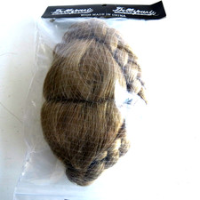 Dolls Crossed over Braids Doll Wig"sz 8 NIB Light Brown pass for a dark blonde