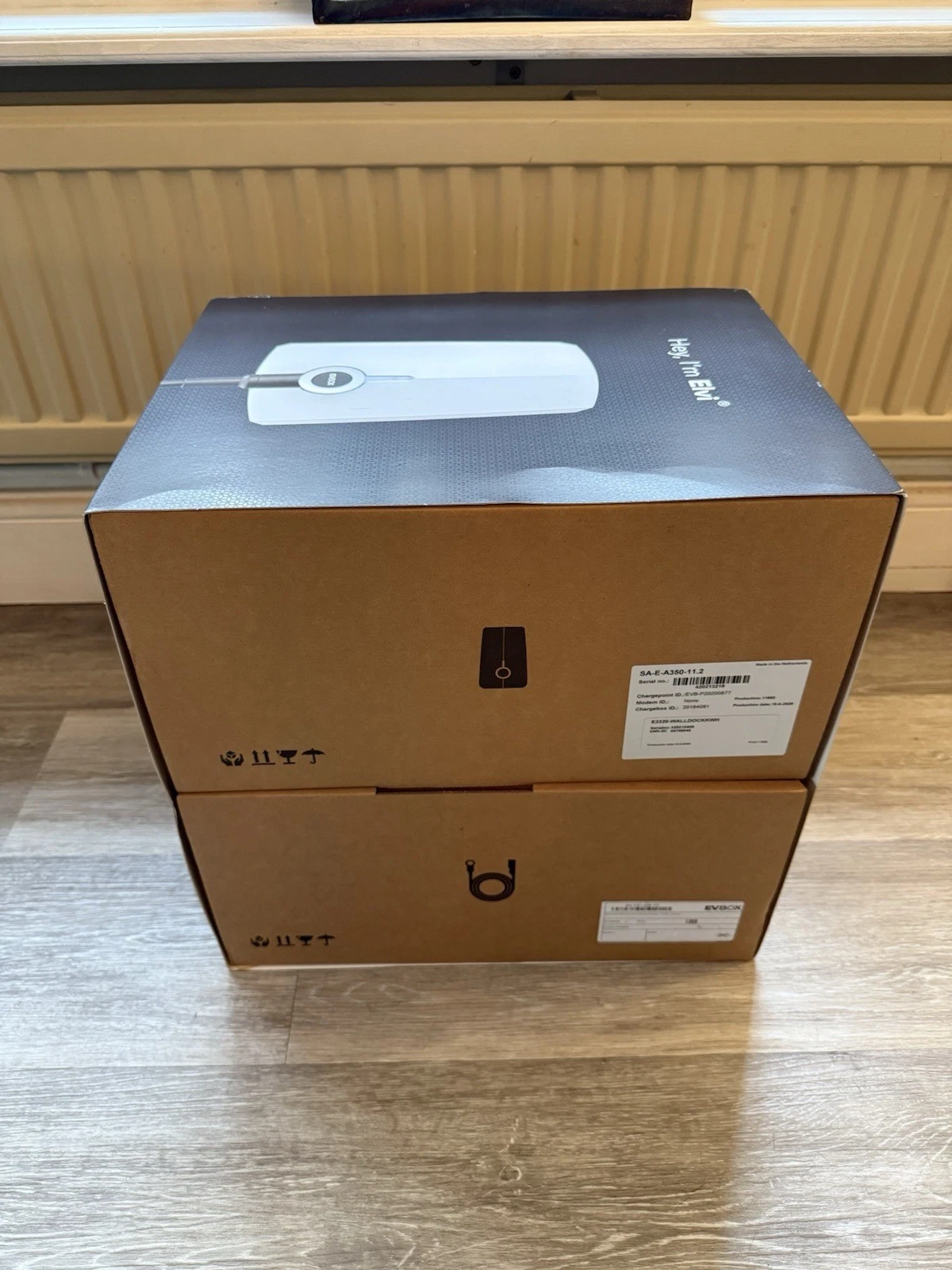 Elvi EV Charger Box EVBox E1320-A35062-11.2 Type 2 7.4kW 6m Length Cable - New 4