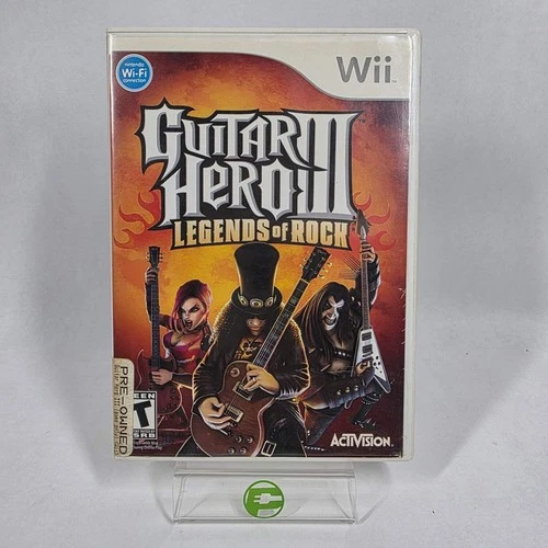 New ListingGuitar Hero III Legends of Rock (Wii)