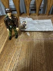 Vintage 1986 G.I. Joe Commander Hawk Figure w/ Filecard, Missing Pistol
