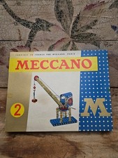 Jouet ancien - Boite de Meccano numéro 2