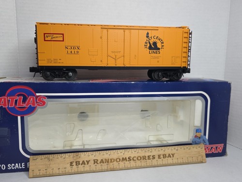 Atlas O Gauge 0527-1 Jersey Central Lines 40' Boxcar 1419 Ex/Caja | Condition: Used
