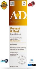 A D Original Diaper Rash Ointment Prevents  Treats 4 Ounce Pack of 1 