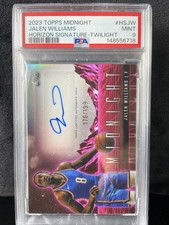 2023 Topps Midnight - Horizon Signatures Jalen Williams #HS-JW Twilight /199 OKC