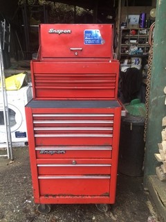 Snap On Red Toolbox Tool Chest and Drawers Toolboxes