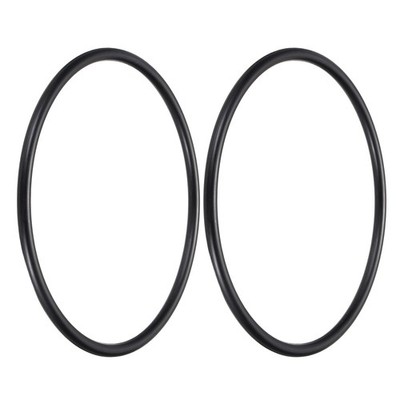 2Pcs AS-439 Nitrile Rubber O-Rings, 6-1/2'' ID 7'' OD 1/4'' Width for Sealing
