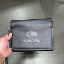 SUBARU Owner Manual Case Pouch Car Wallet Document Document Holder Travel Black