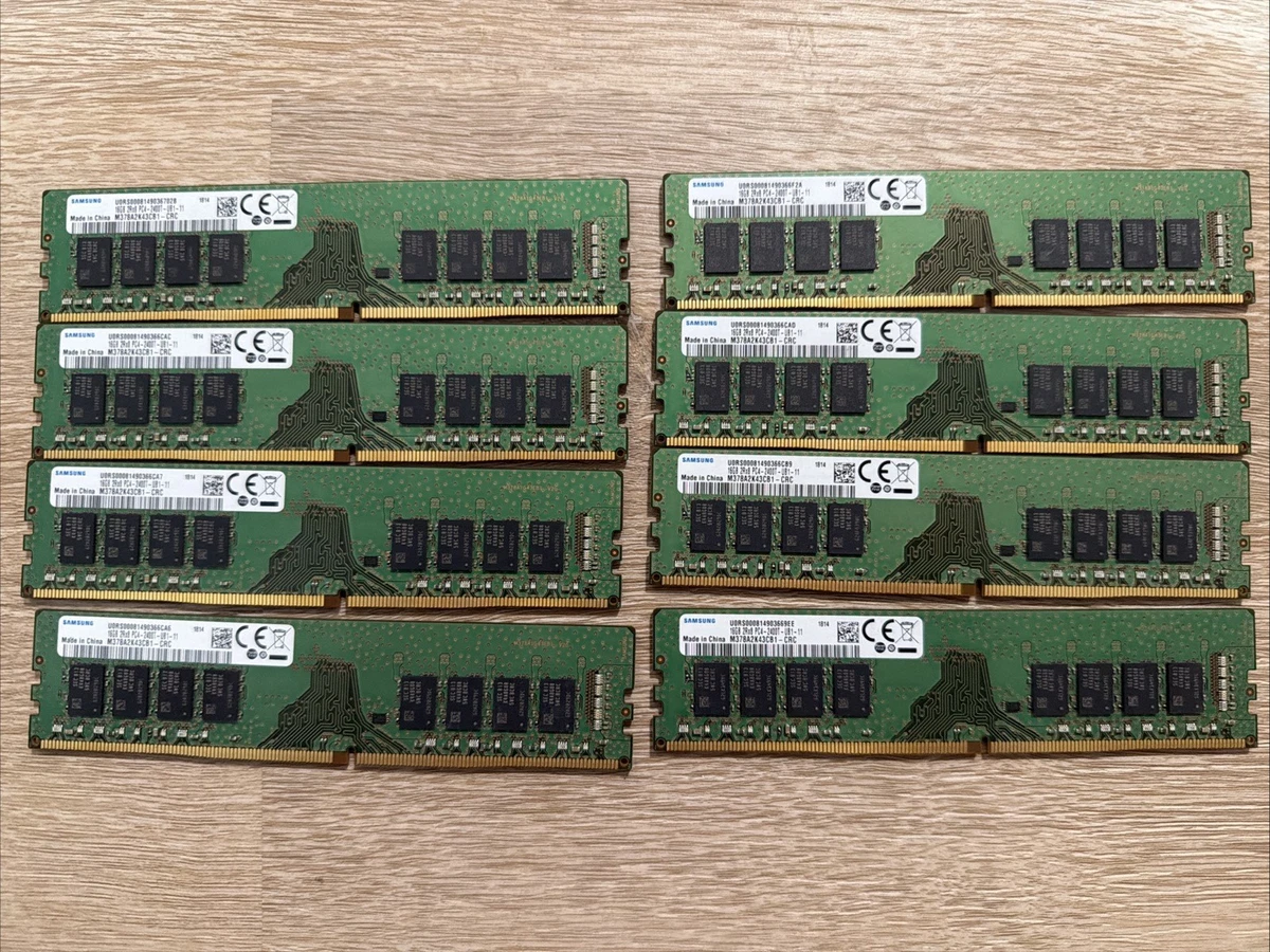 25+ Samsung PC4-19200 (DDR4-2400) Bus Speed Computer RAM 16 GB