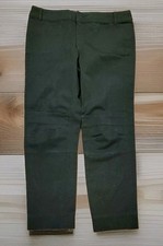 Nwot Derek Lam "10 Crosby" Women's Black Cropped Solid Pants Sz 8 Made in USA