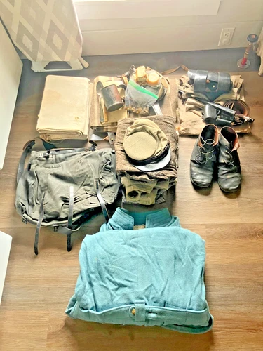 civil war reenactment confederate uniform and gear