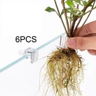 6Pcs Aquarium Plant Holder Hanging Fish Tank Plant Pot for Plant Cultivation