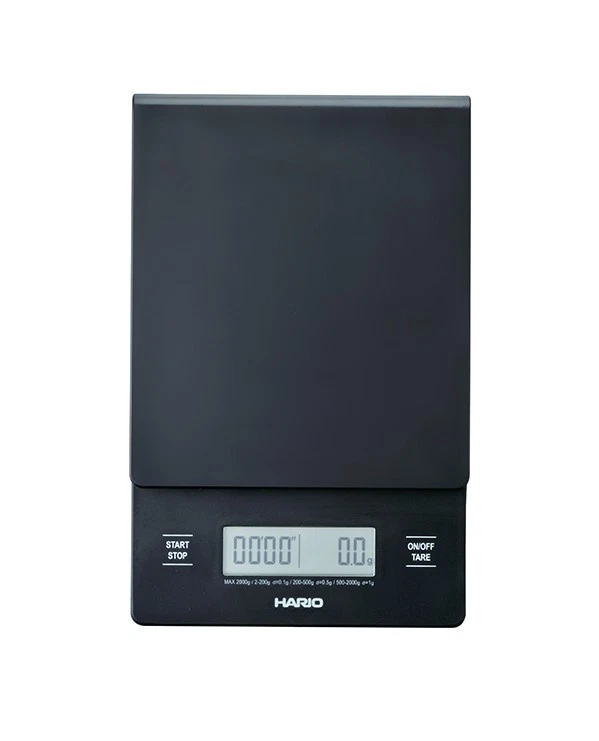 Hario V60 Drip Coffee Scale and Timer Black VSTN-2000B w/Tracking# New Japan