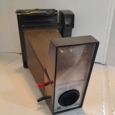 Polaroid Big Shot Portrait Land Camera 1970s Andy Warhol