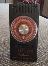 Vintage Accutech Quartz Metronome And Speaker Tuner Tested And Works
